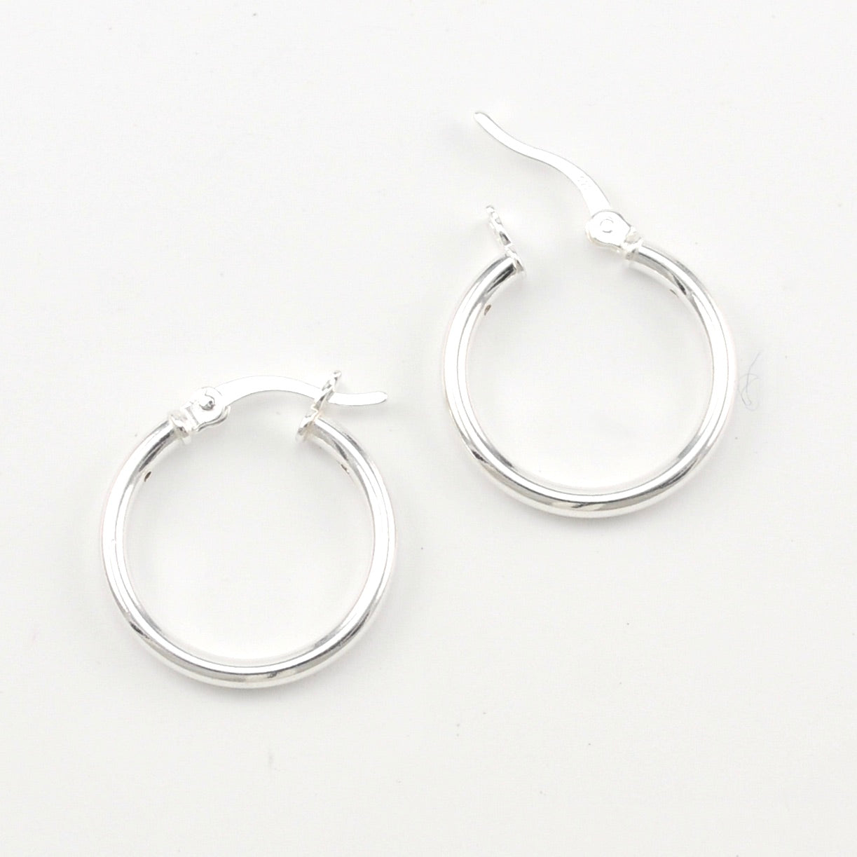 Sterling Silver 2x20mm Hoop