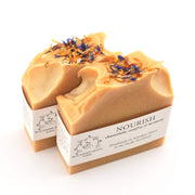Top View Handmade Nourish Soap