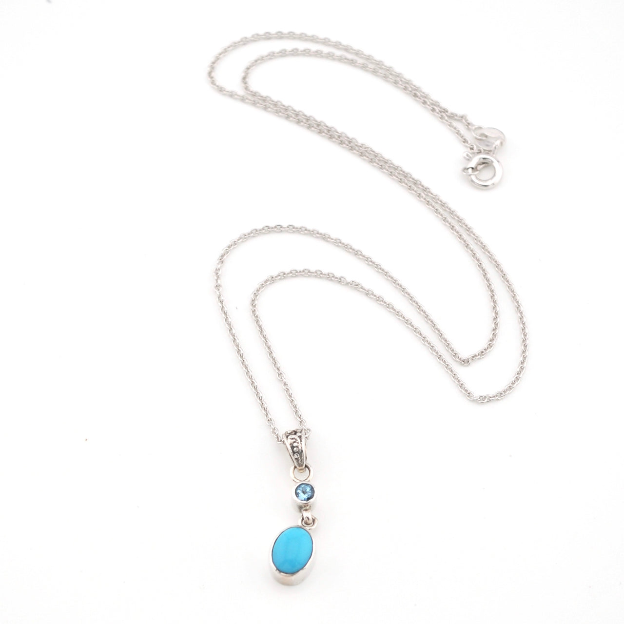 Topaz Arizona Turquoise Necklace