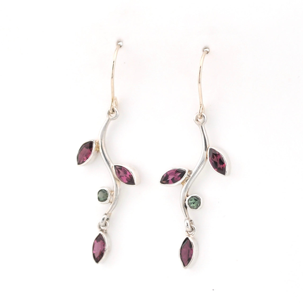 Tourmaline Branch Earrings