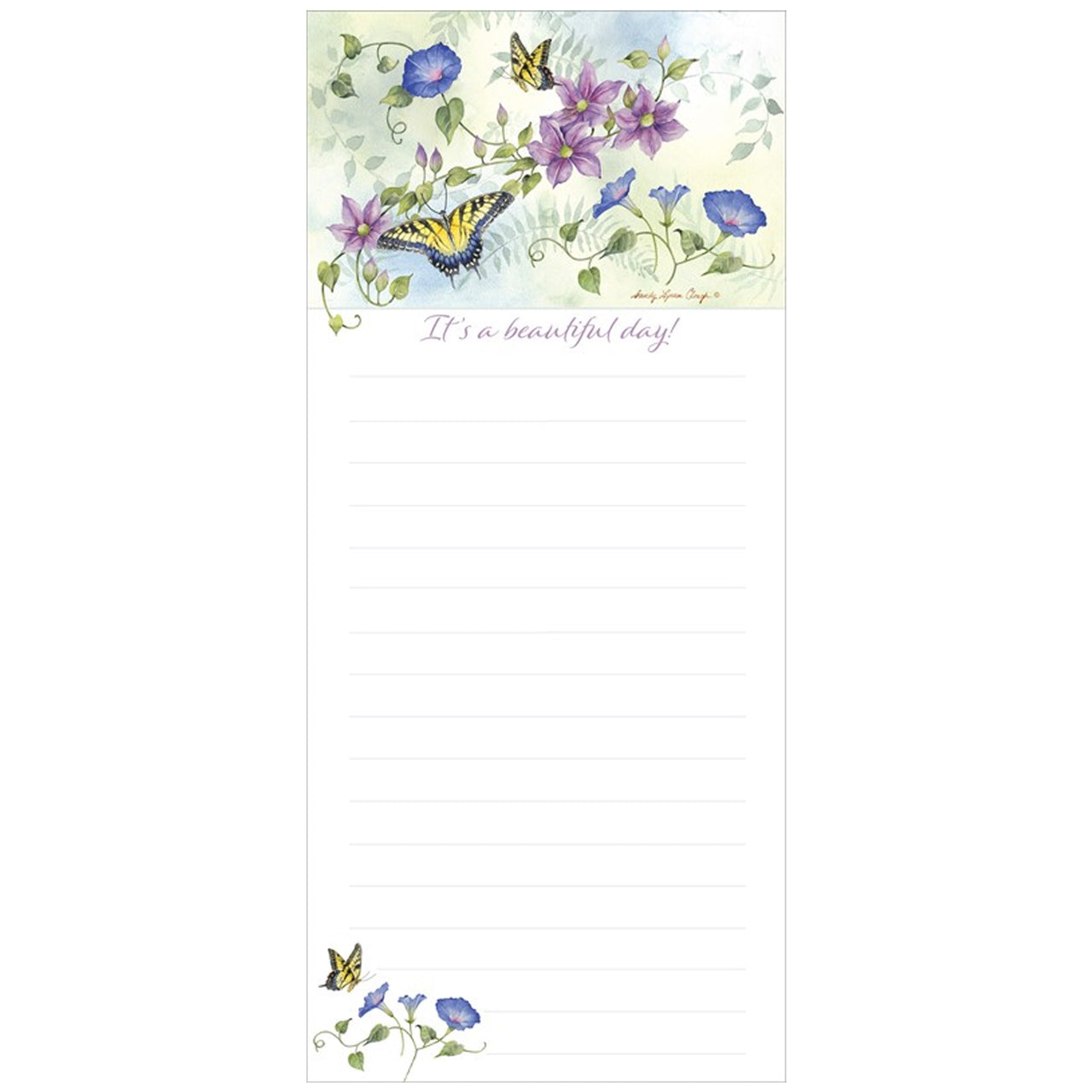 Trailing Vines Note Pad