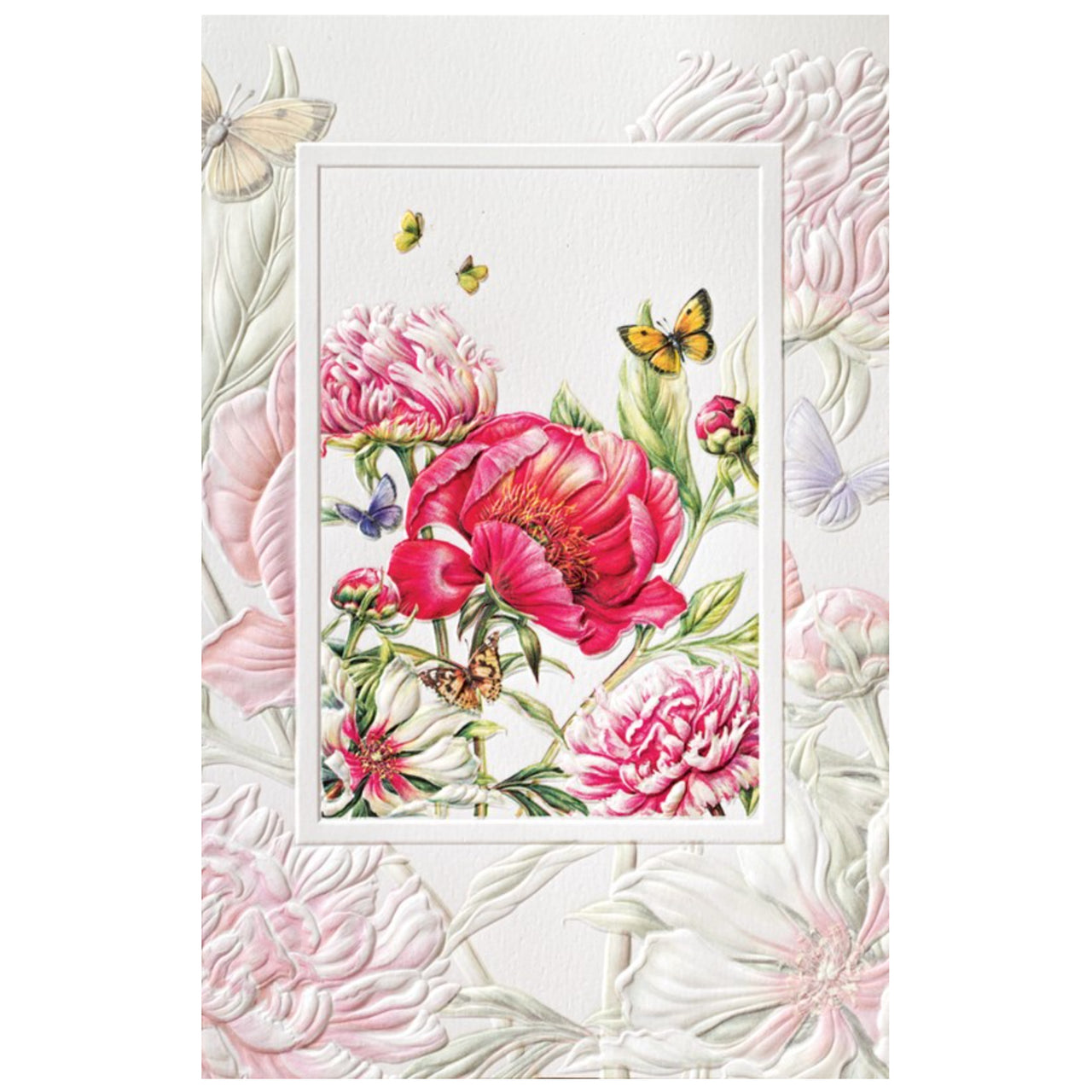 Paeonia Birthday Card