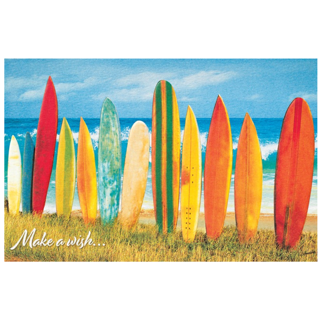 Surfboards Birthday Card