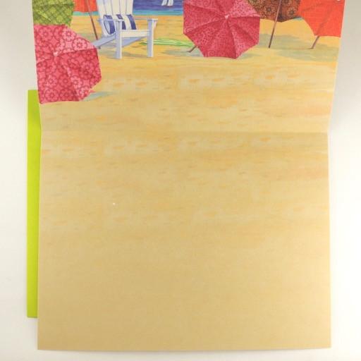 Sunnyside Umbrellas Blank Card