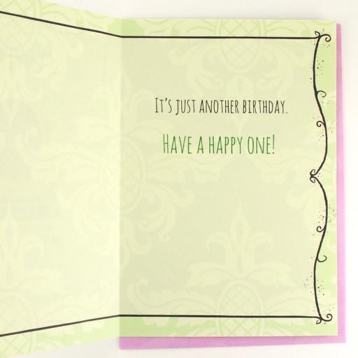 Get over it! Birthday Card