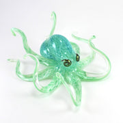 Alt View Small Aqua Glass Octopus