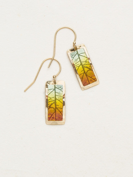 Peach Eden Drop Earrings