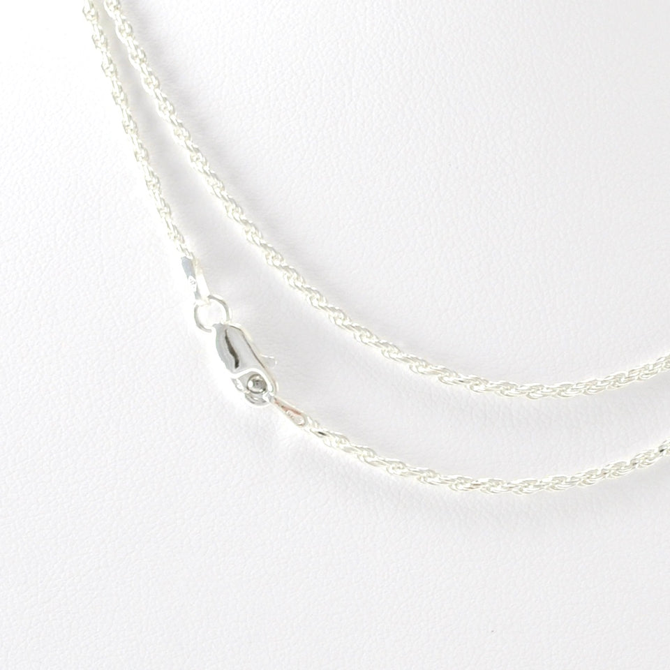 Sterling Silver 30 Inch Rope 035 Chain