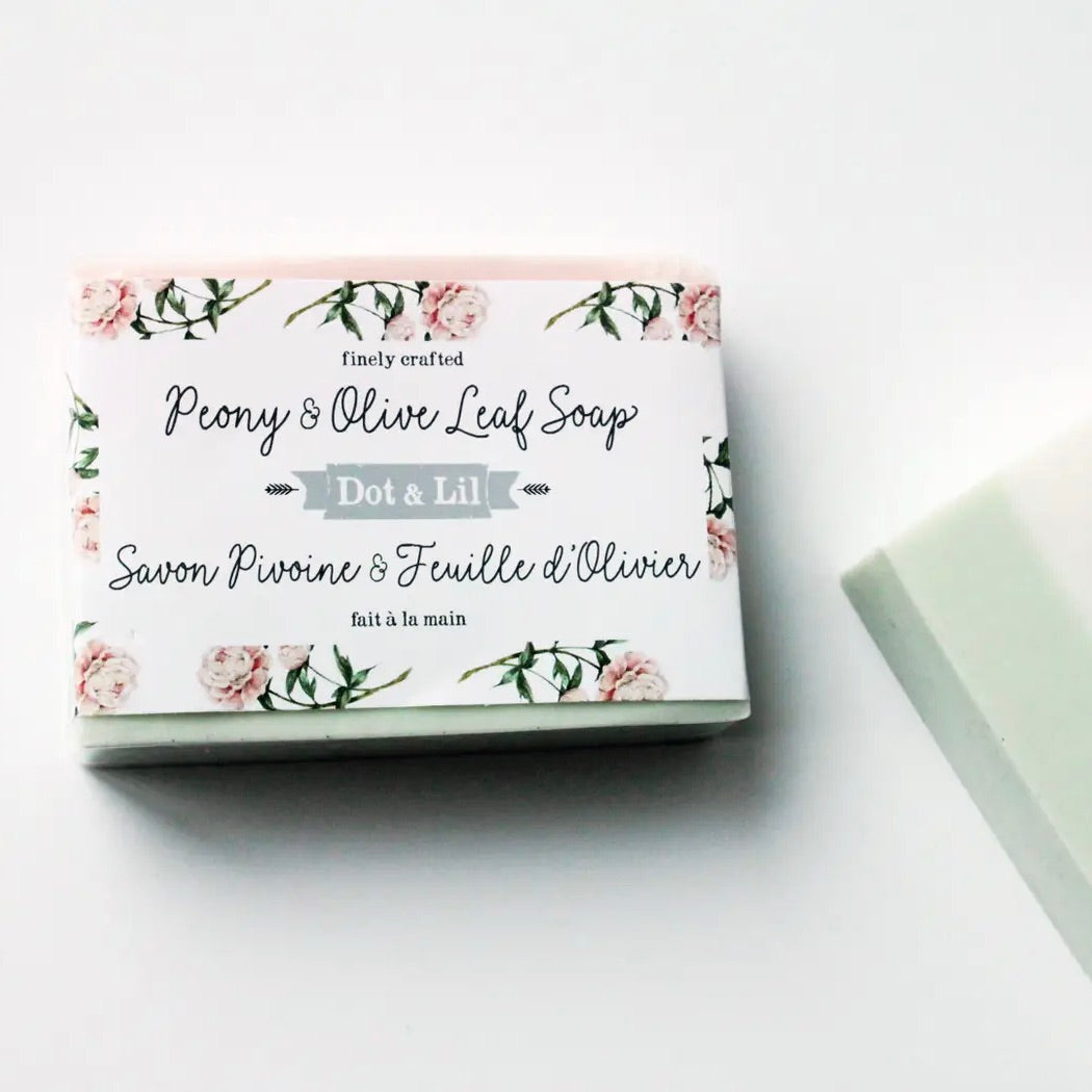 Peony & Olive Leaf Soap