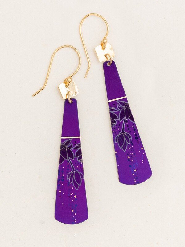 Plum Tula Earrings