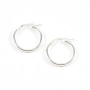 Sterling Silver 2x20mm Hoop