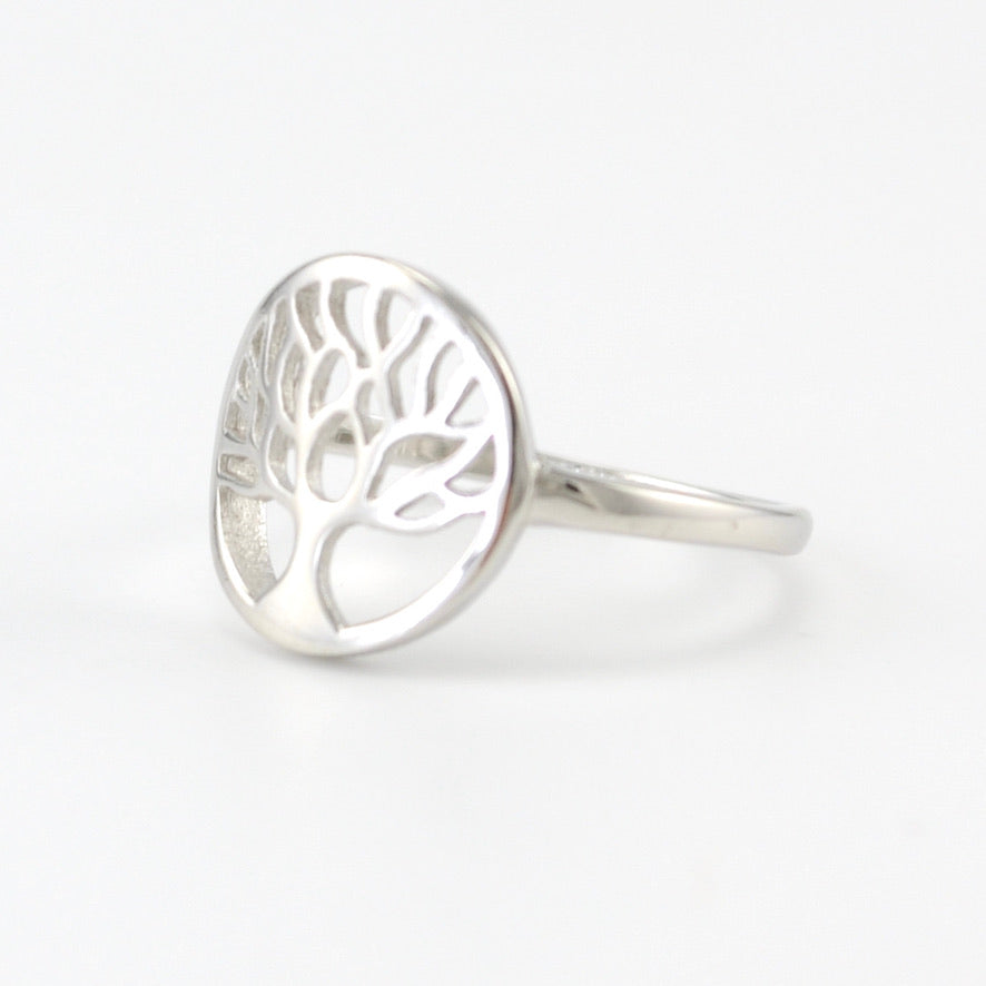 Sterling Silver Tree of Life Ring