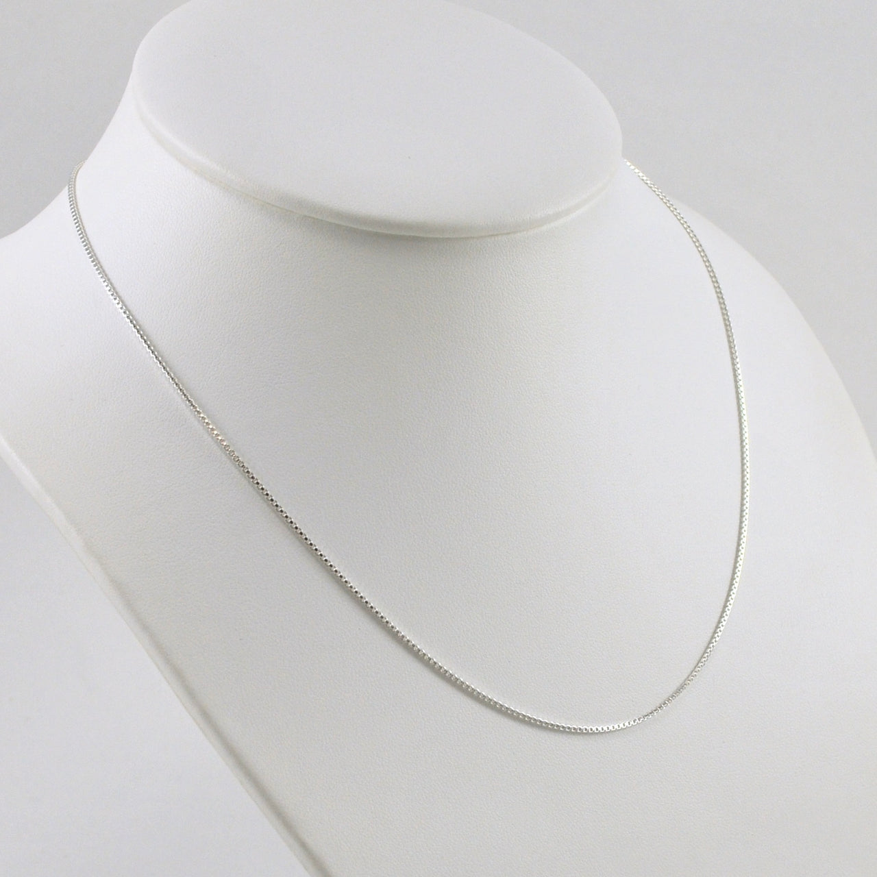 Sterling Silver 18 Inch Box 019 Chain