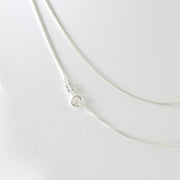Alt View Sterling Silver 20 Inch Box 015 Chain