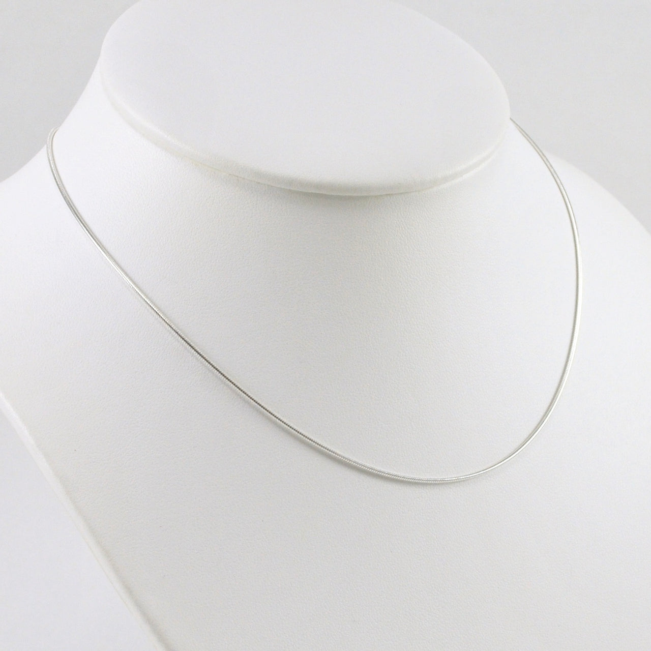 Sterling Silver 16 Inch Snake 025 Chain