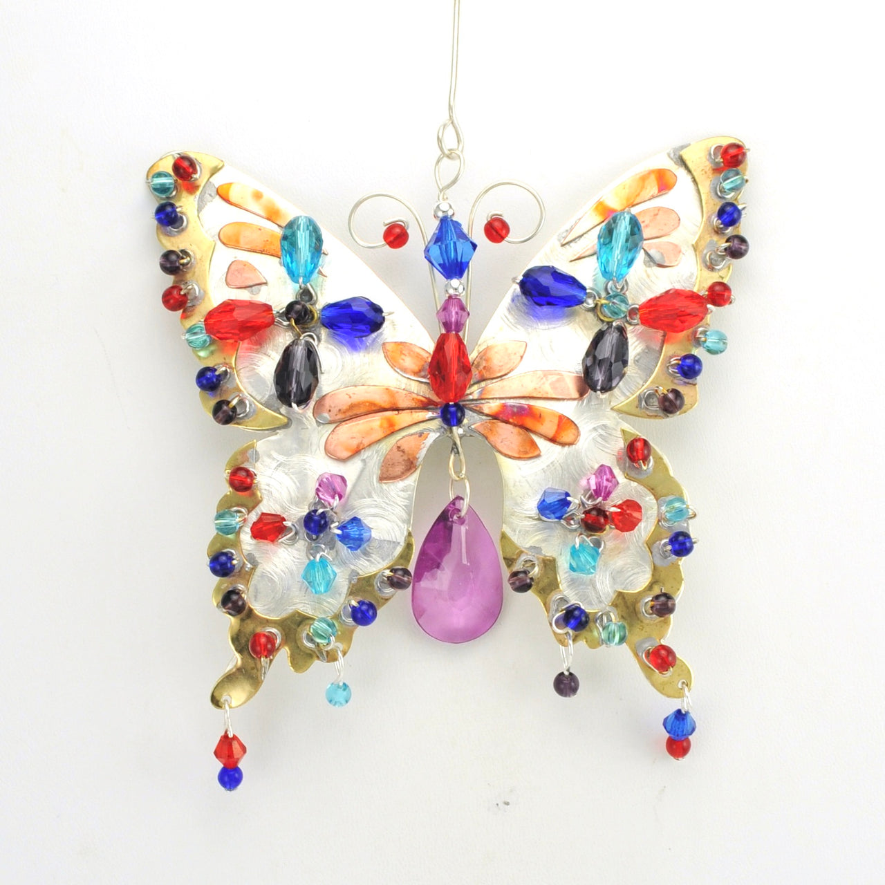 Kaleidoscope Butterfly Ornament