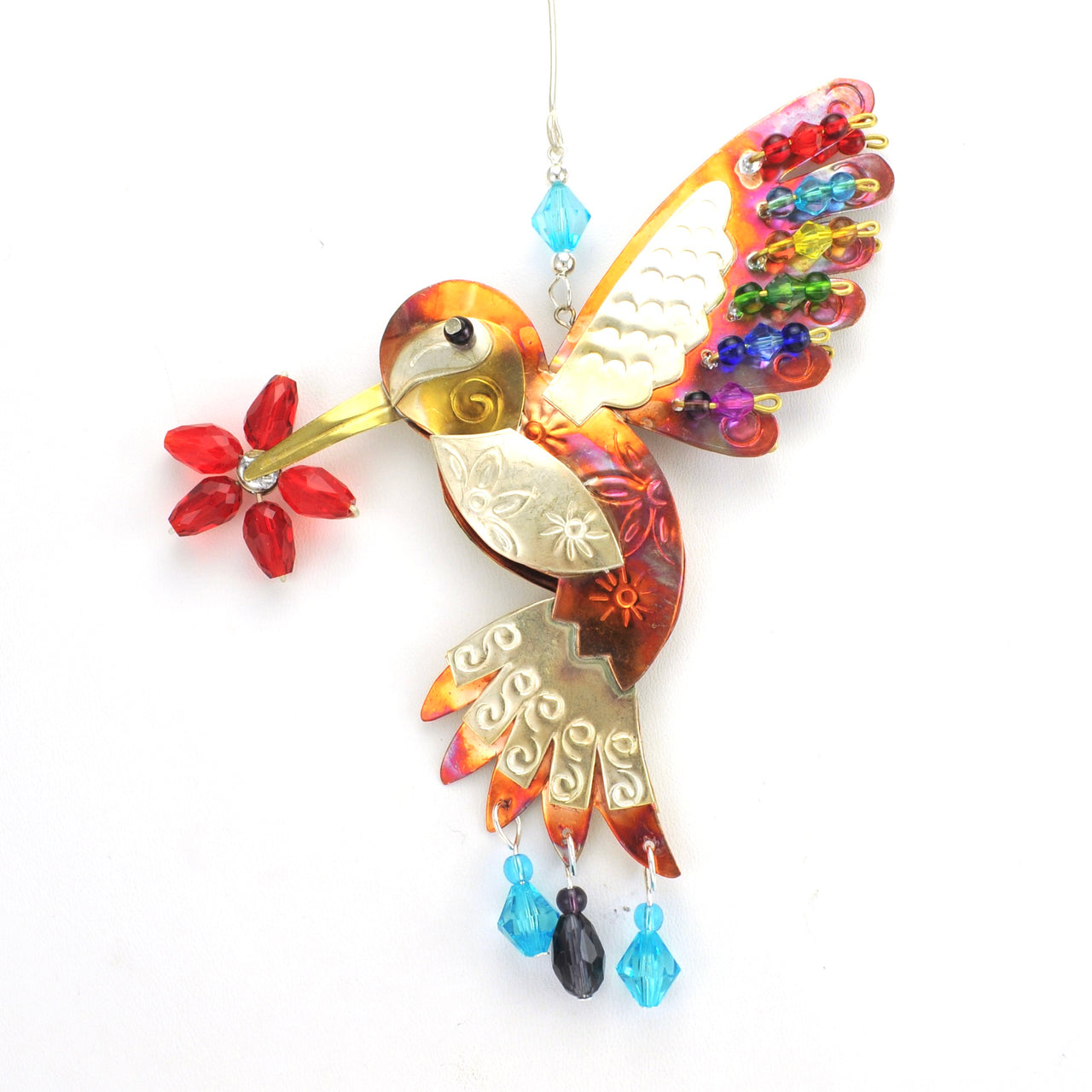 Peaceful Hummingbird Ornament