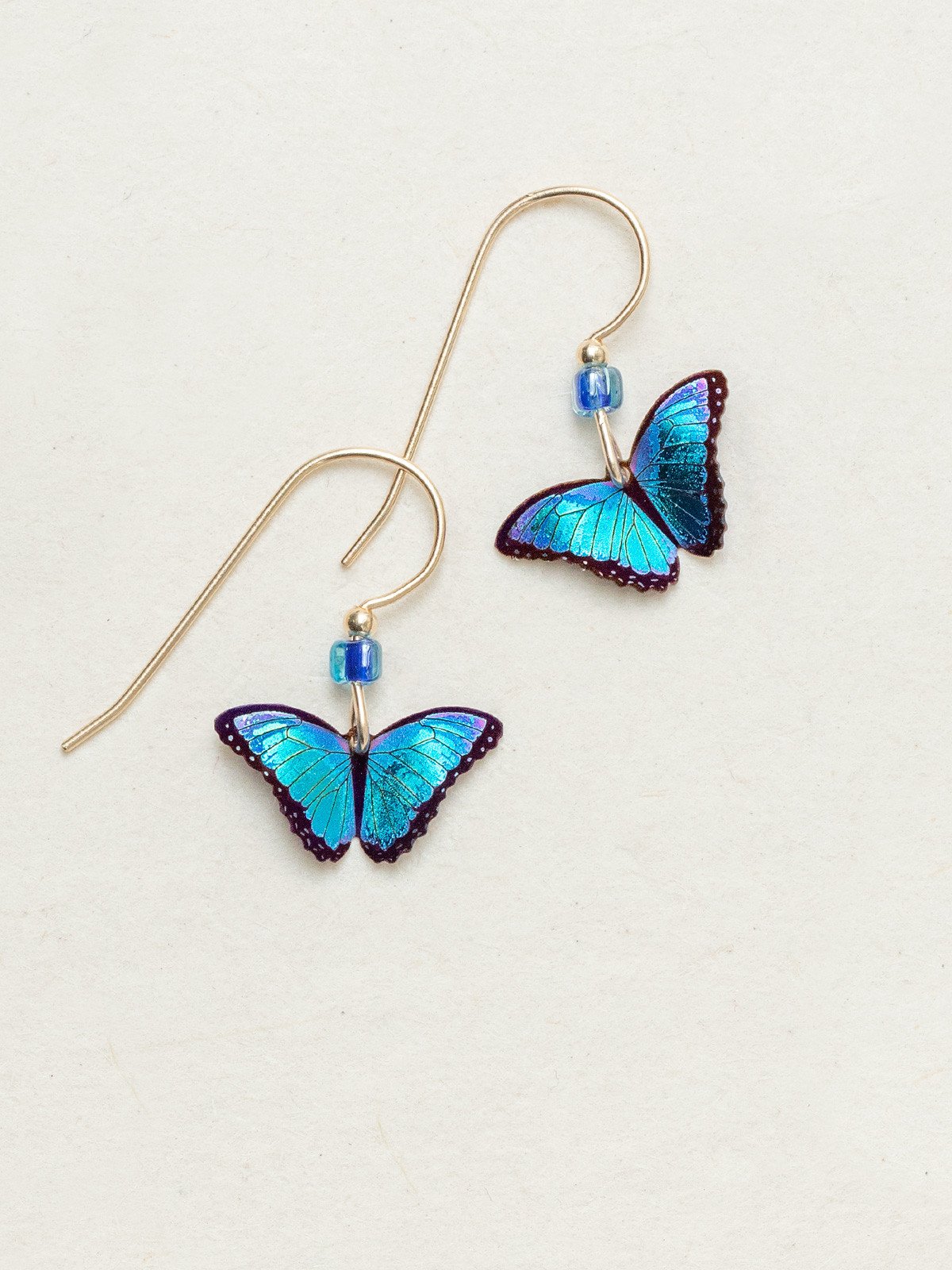 Blue Radiance Petit Bella Butterfly Earrings