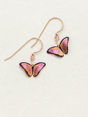 Living Coral Petit Bella Butterfly Earrings