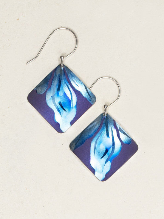 Blue Desert Painter Earrings