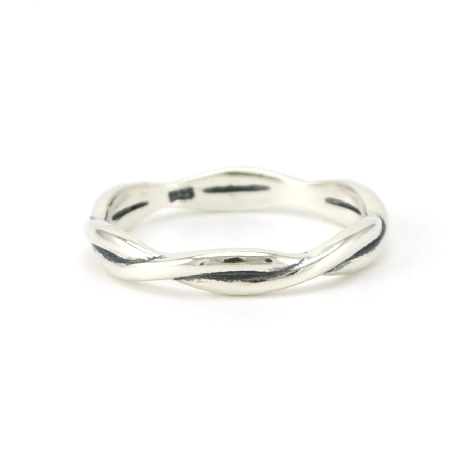 Sterling Silver Braided Band