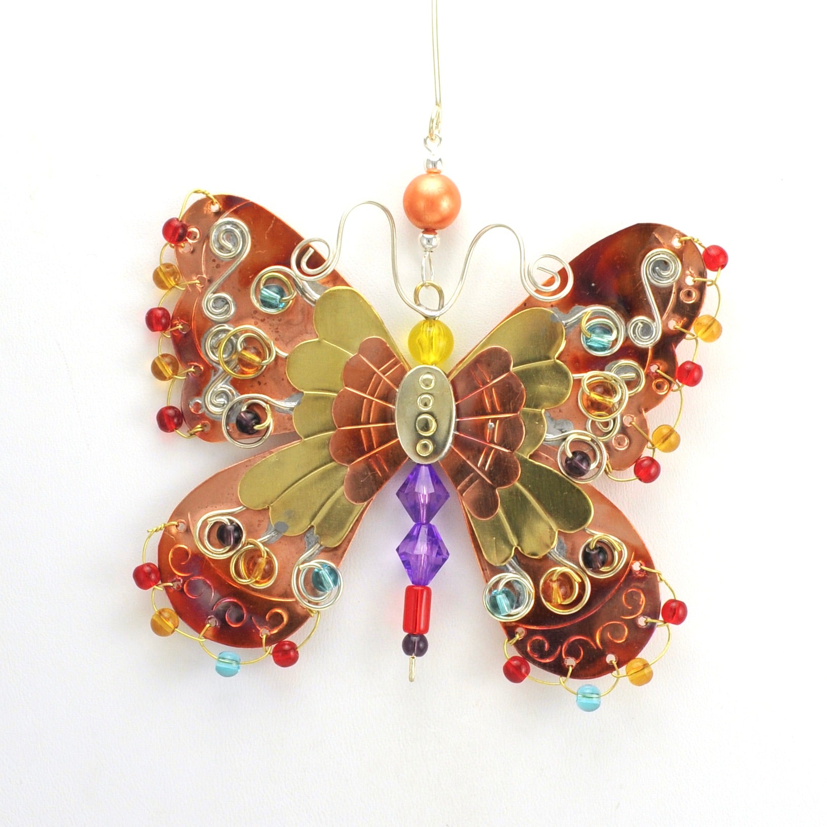 Bright Wings Butterfly Ornament