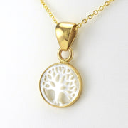Alchemía Mother of Pearl Tree of Life Small Pendant