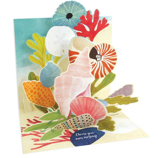 Ocean Shells Treasures Greeting Card