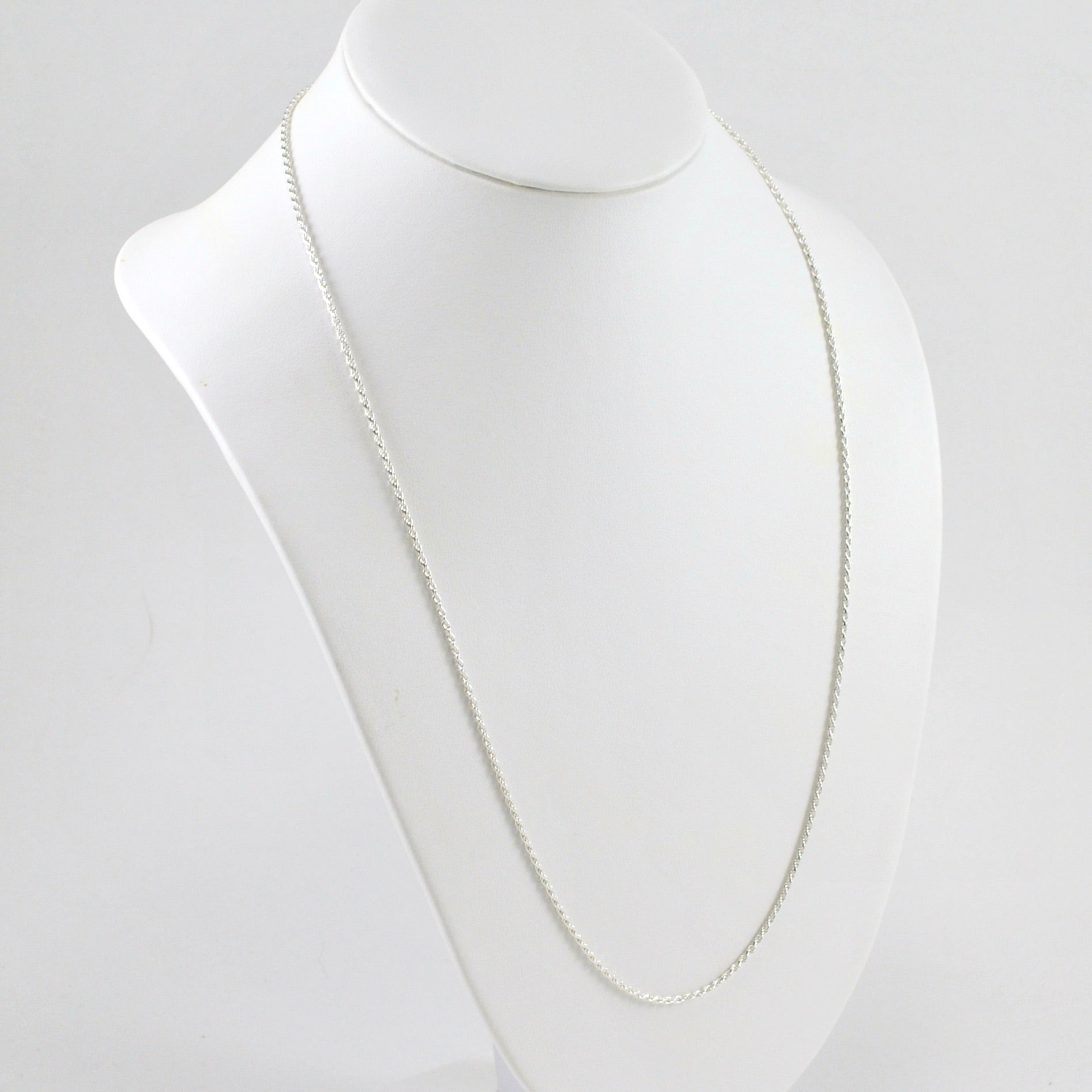Sterling Silver 24 Inch Rope 035 Chain