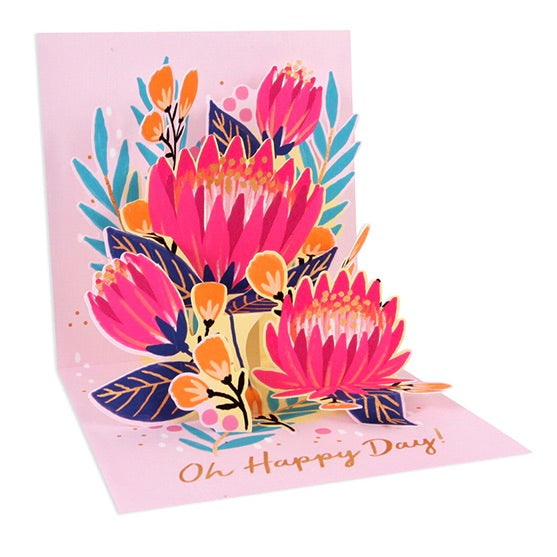 Protea Treasures Greeting Card