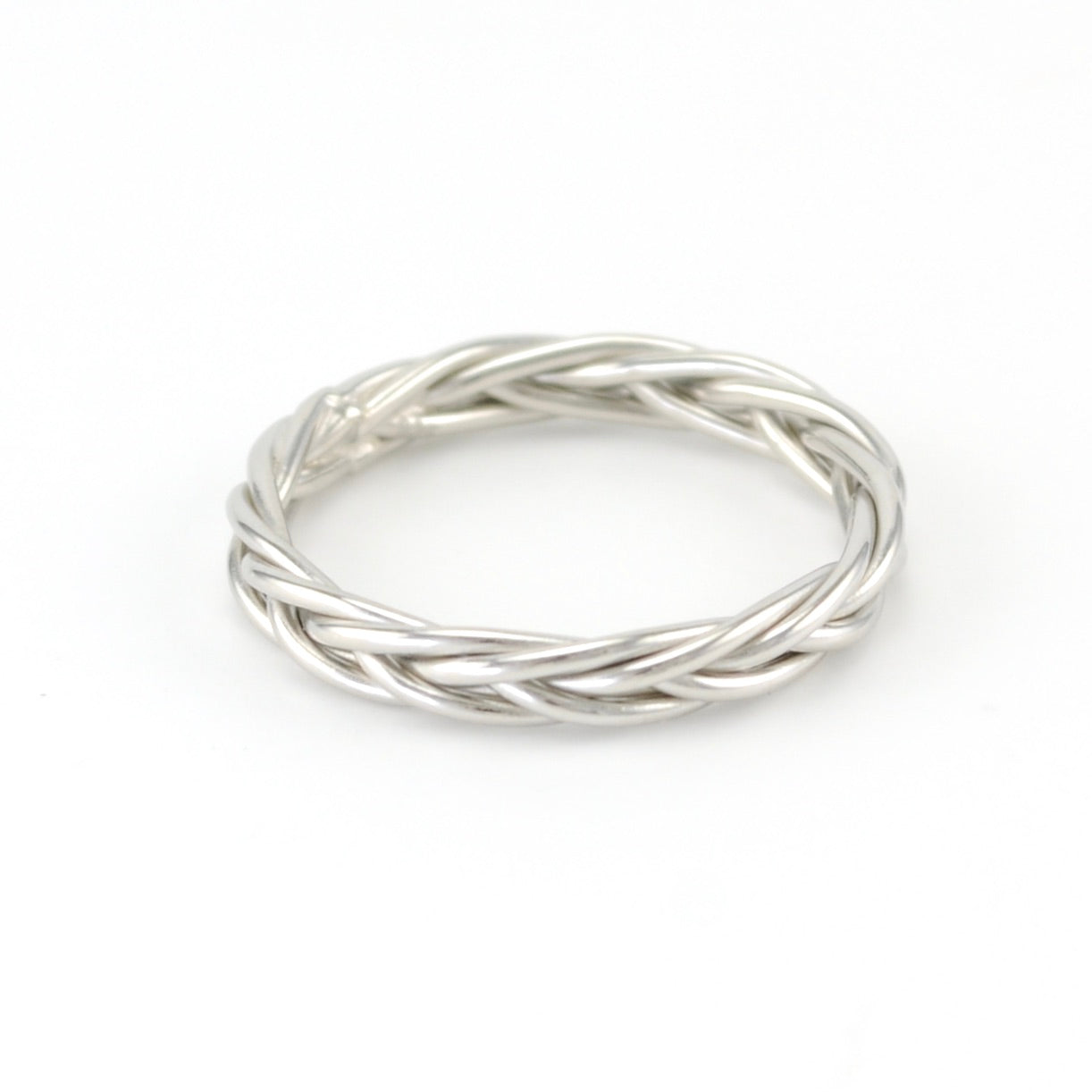 Sterling Silver Braided Band