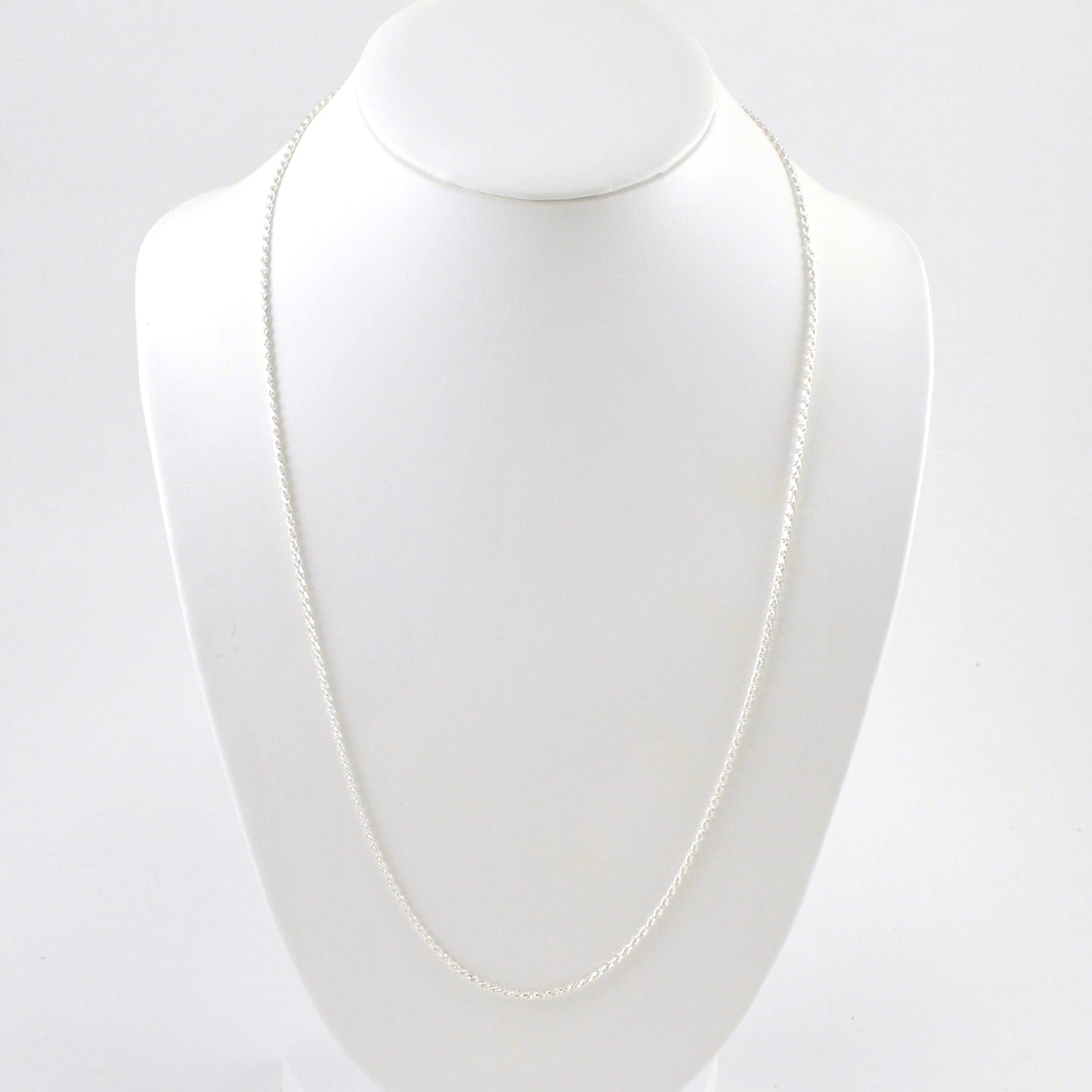 Sterling Silver 24 Inch Rope 035 Chain