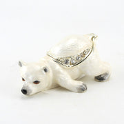 Polar Bear Enamel Miniature Box