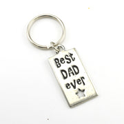 Pewter Best Dad Key Ring 