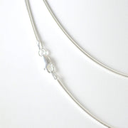 Alt View Sterling Silver 18 Inch Snake 040 Chain