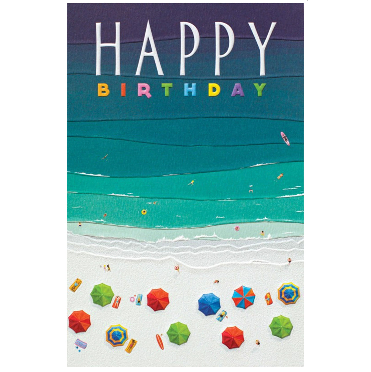 Bird's Eye View Birthday Card