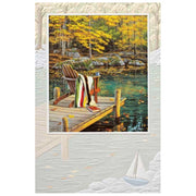 Reflections on a Golden Pond Birthday Card