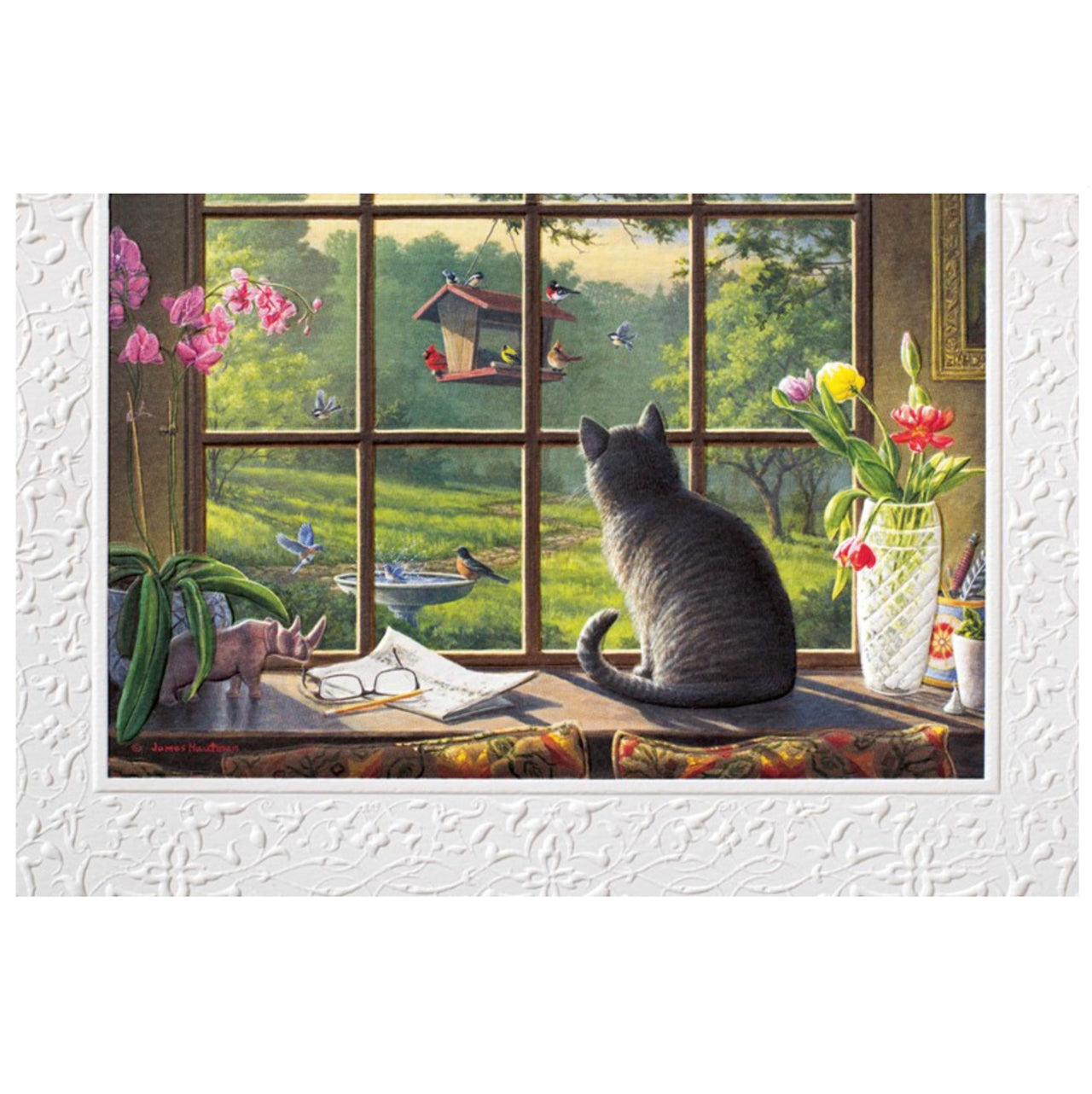 Birdwatching Birthday Card