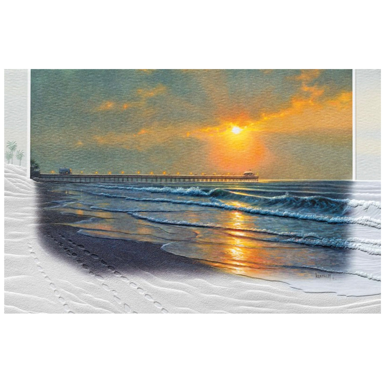 Radiant Sunrise Sympathy Card