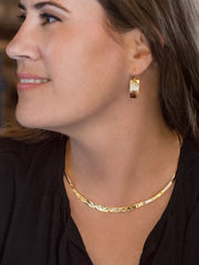 Alt View Gold Petra Earrings