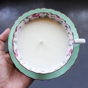 Alt View Honeysuckle Teacup Candle