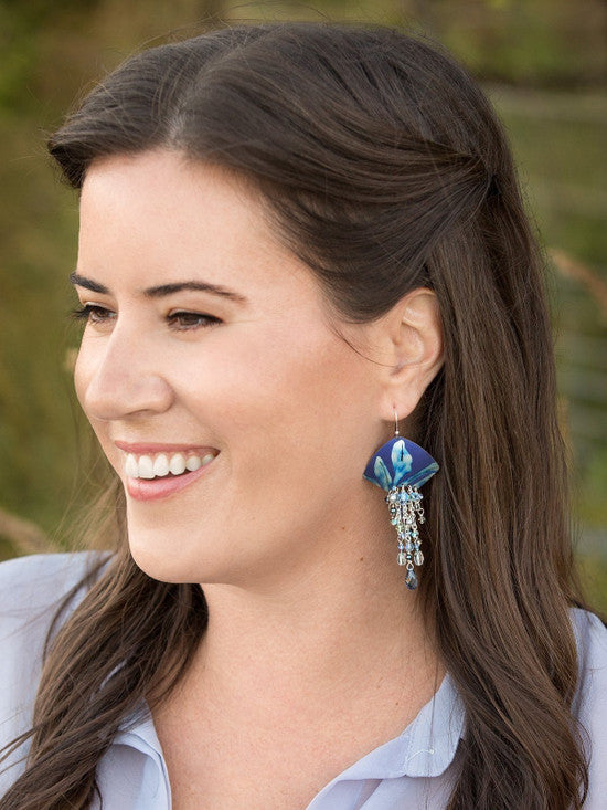 Blue Desert Springs Earrings