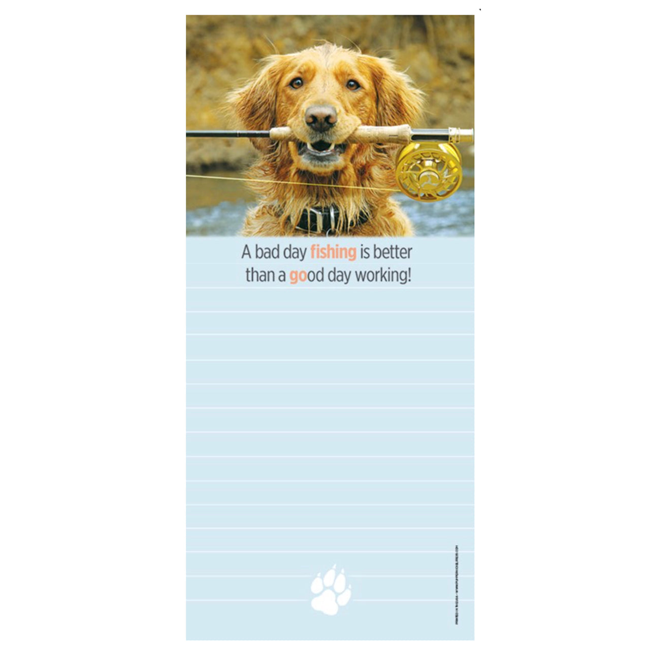 Fishing Buddy Note Pad