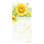 Sunflower Field Note Pad