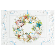 Coastal Wreath Holiday Card Set