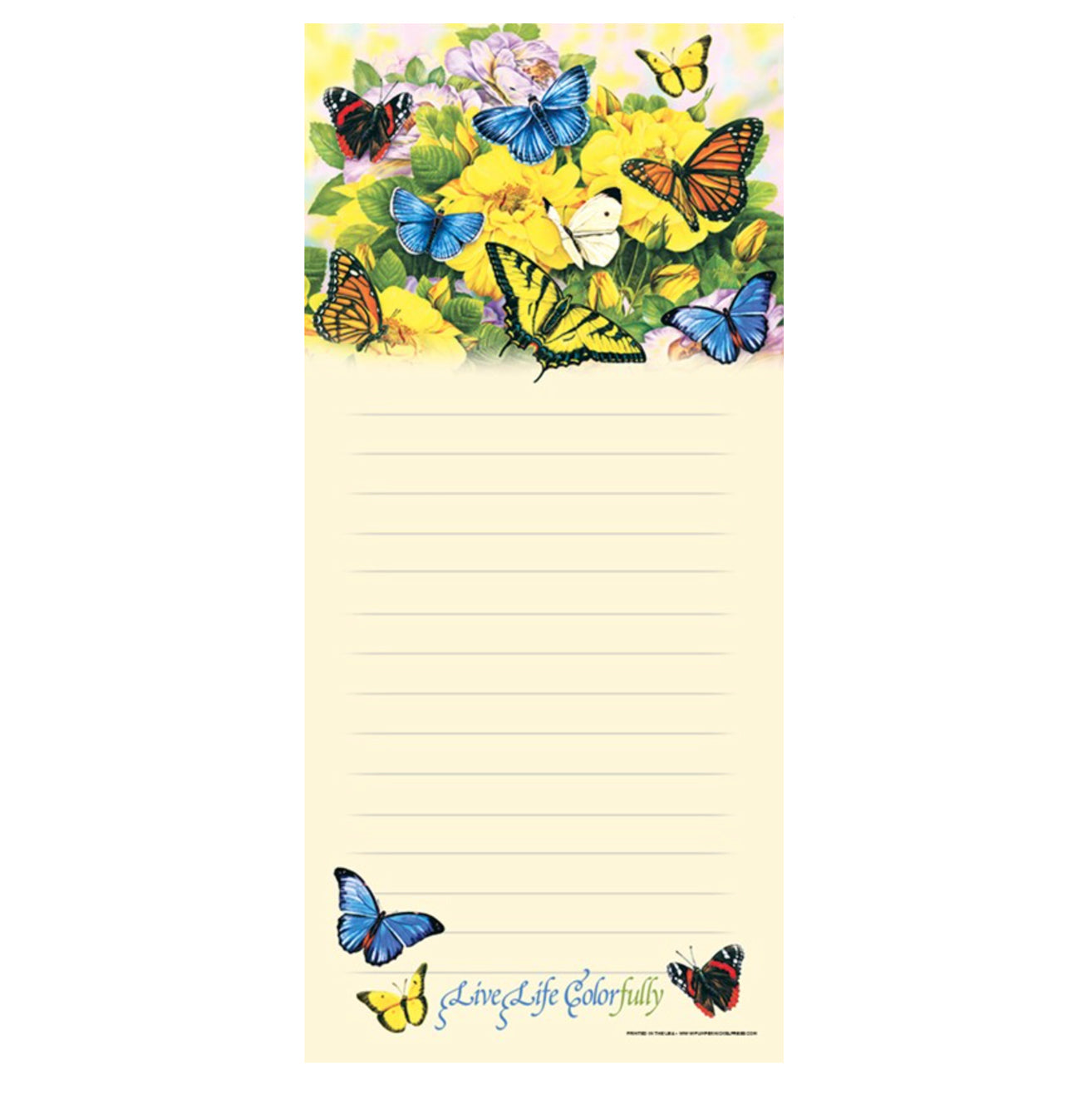 Butterfly Banquet Note Pad