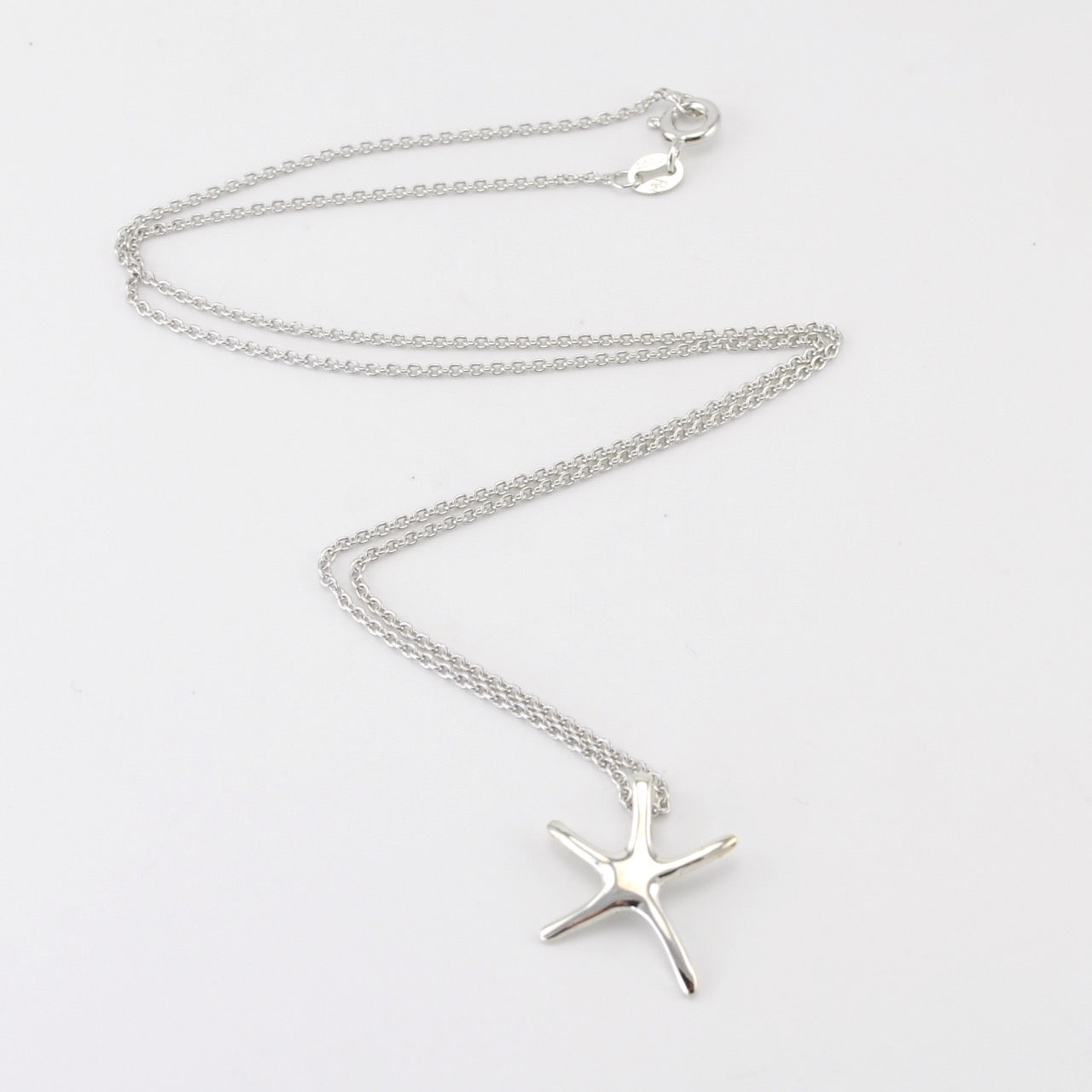 Silver Starfish Petit Necklace