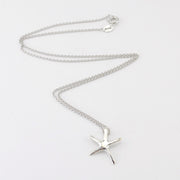 Silver Starfish Petit Necklace