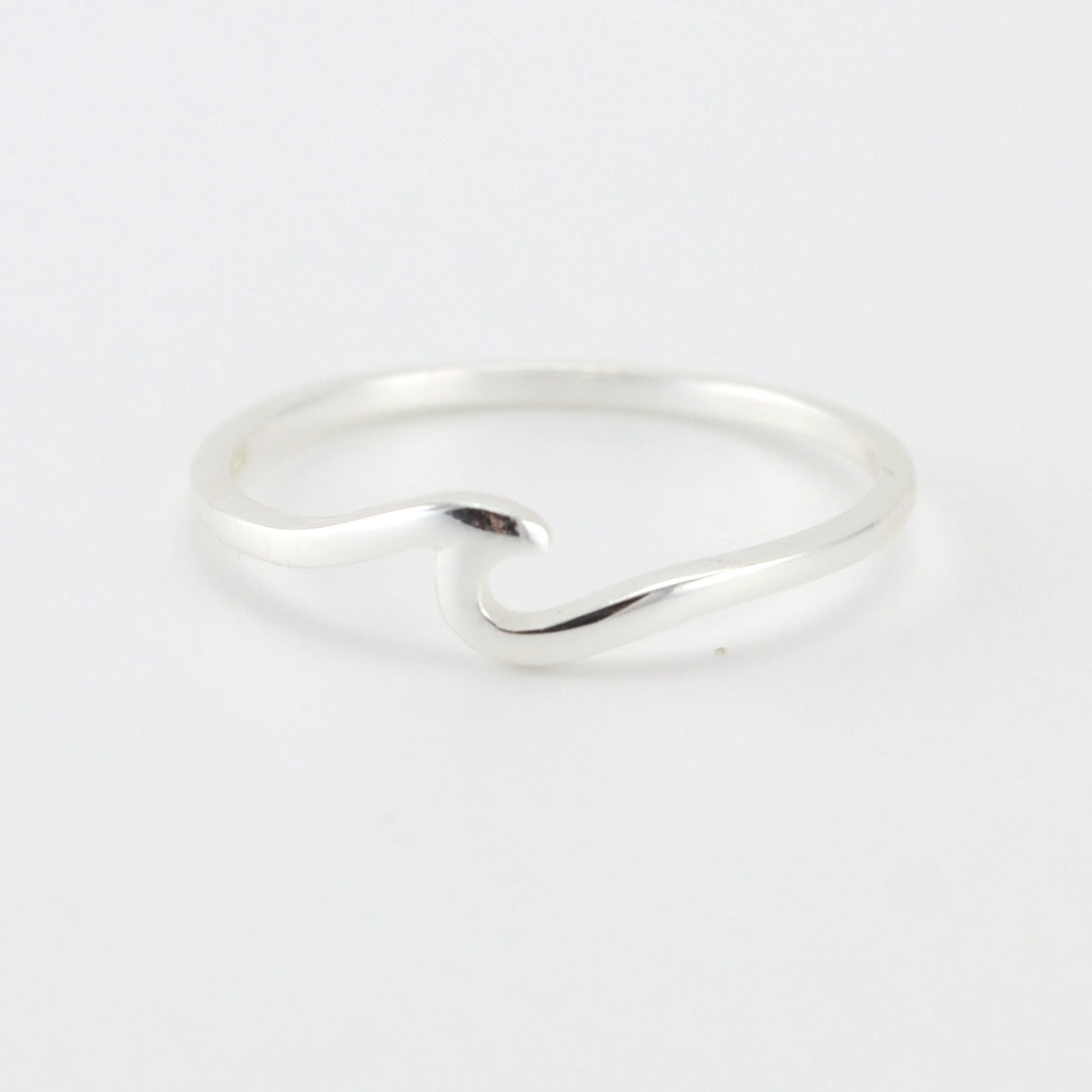 Silver Little Wave Ring