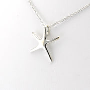 Alt View Silver Starfish Petit Necklace